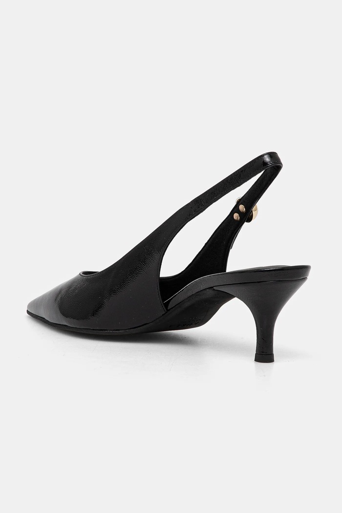 Obuwie Furla Szpilki skórzane Sfera Slingback YJ07SFE.Y57000.O6000 czarny