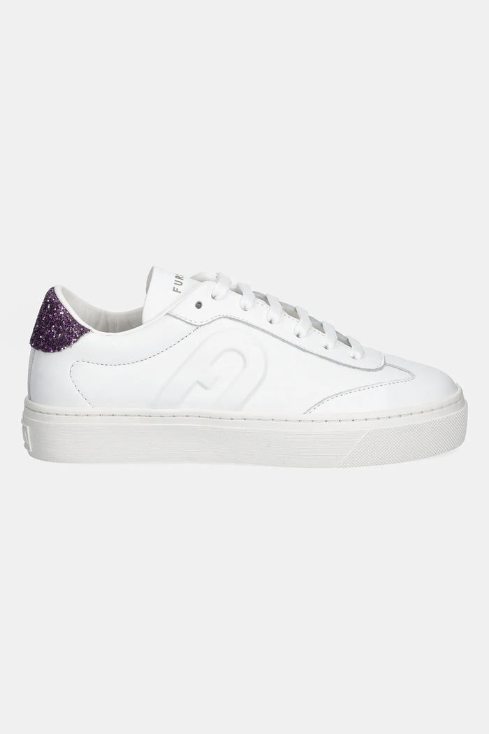 Furla sneakersy skórzane Enjoy Lace-Up Sneaker YJ10ENJ.BX3726.3751S biały SS25