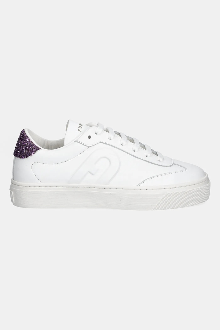 Furla sneakersy skórzane Enjoy Lace-Up Sneaker YJ10ENJ.BX3726.3751S biały SS25