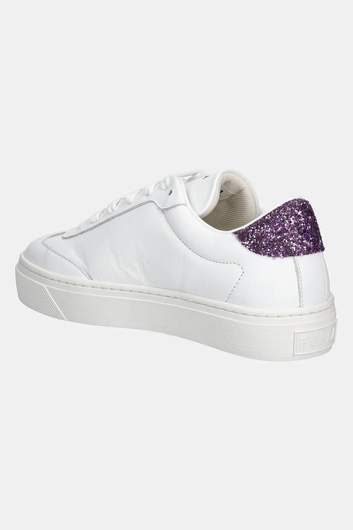 Obuwie Furla sneakersy skórzane Enjoy Lace-Up Sneaker YJ10ENJ.BX3726.3751S biały