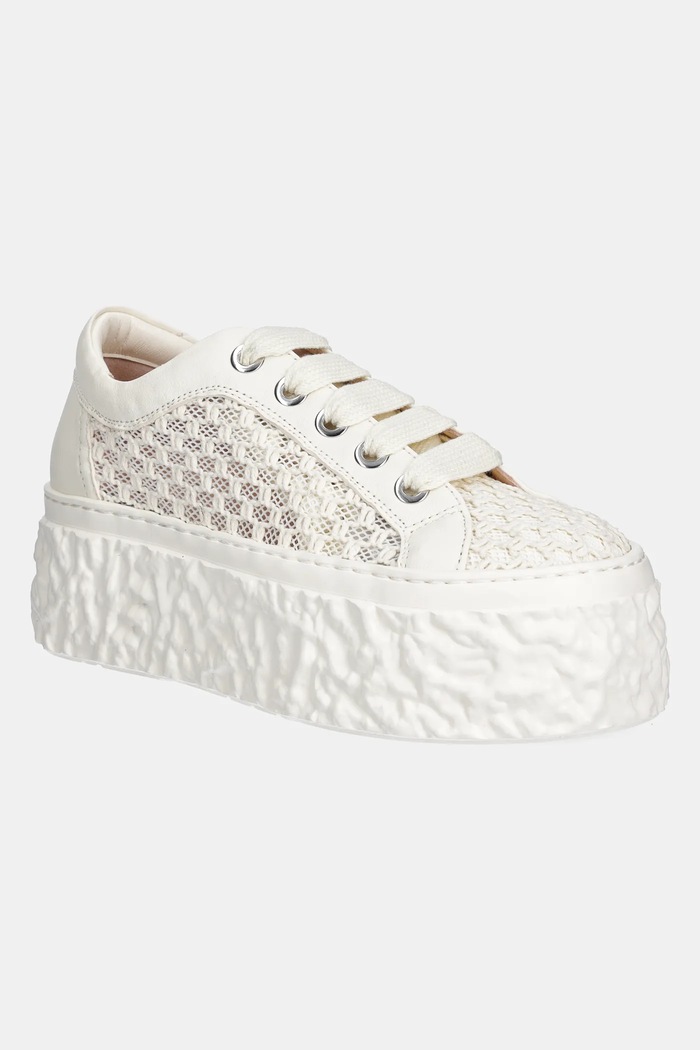 AGL sneakers Magma Mesh platformă bej D776007PGKA231C253