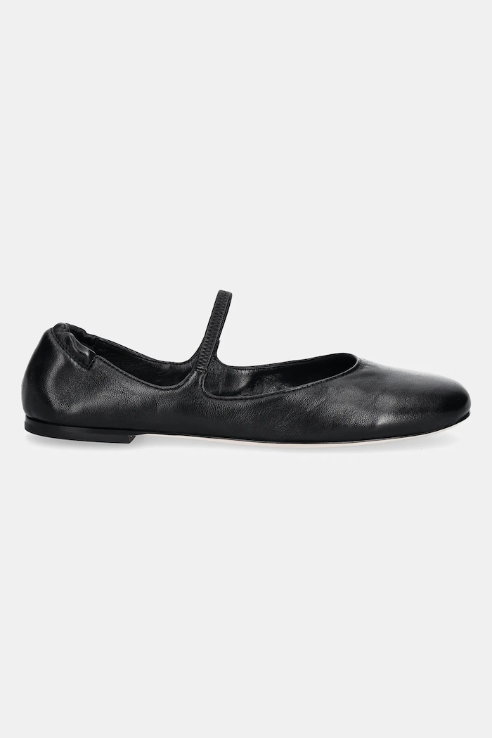 Kožené baleríny AGL Iris D834075PCSOFTY0000 černá SS25