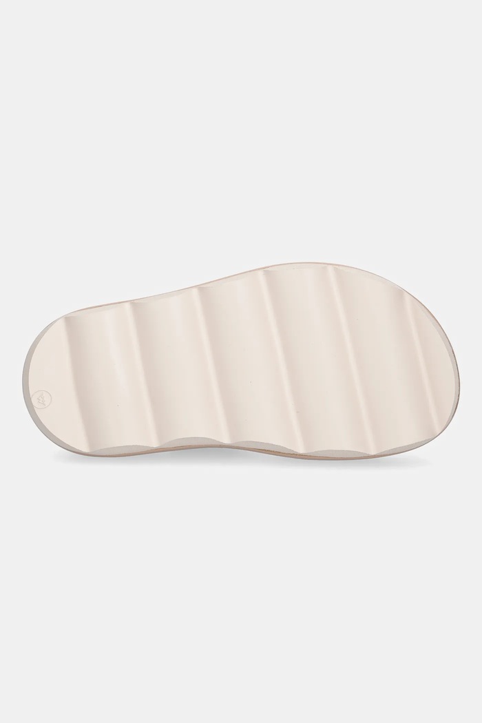 Kožené sandály AGL Gwendoline Sporty D690008PHSOFTY0551 béžová