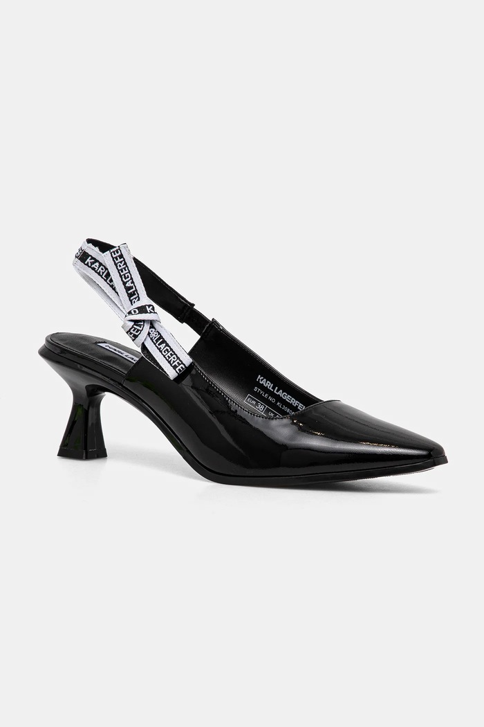 Štikle Karl Lagerfeld PANACHE II štikla crna KL30808A.1BP