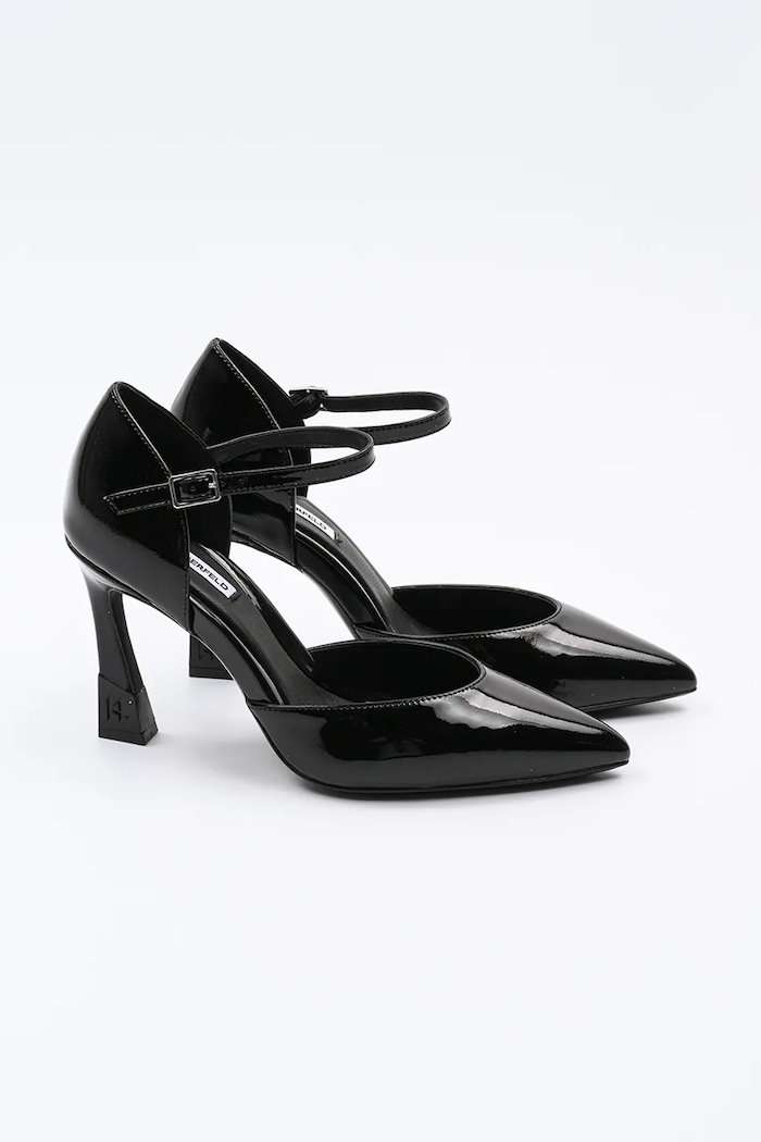 Karl Lagerfeld szpilki PREMIERE 90 KL33504.1BP czarny SS25