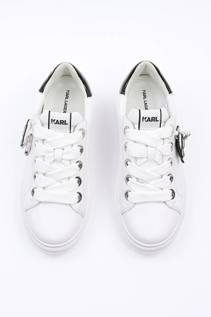 Kožené tenisky Karl Lagerfeld KAPRI bílá KL62576T.011