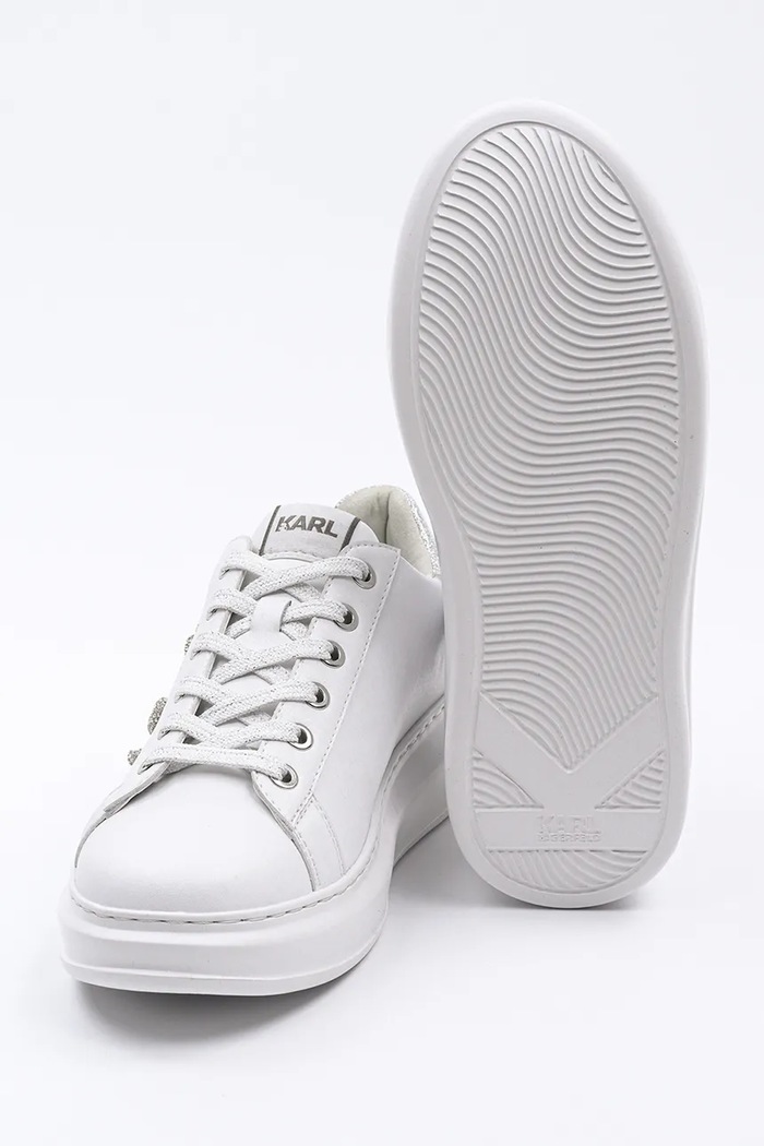 Kožené tenisky Karl Lagerfeld KAPRI bílá KL62511G.01S