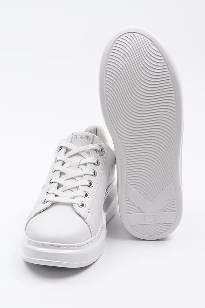Karl Lagerfeld sneakers din piele KAPRI KL62548F.01W alb