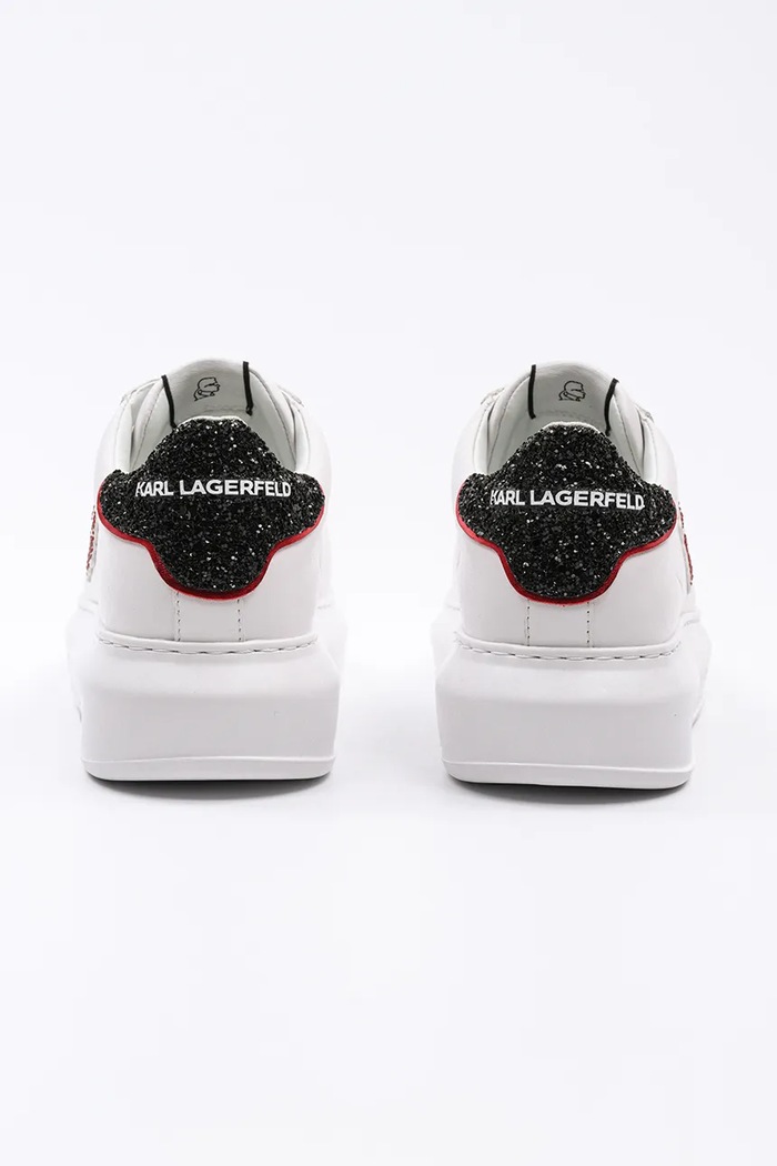 Obuwie Karl Lagerfeld sneakersy skórzane KAPRI KL62515V.011 biały