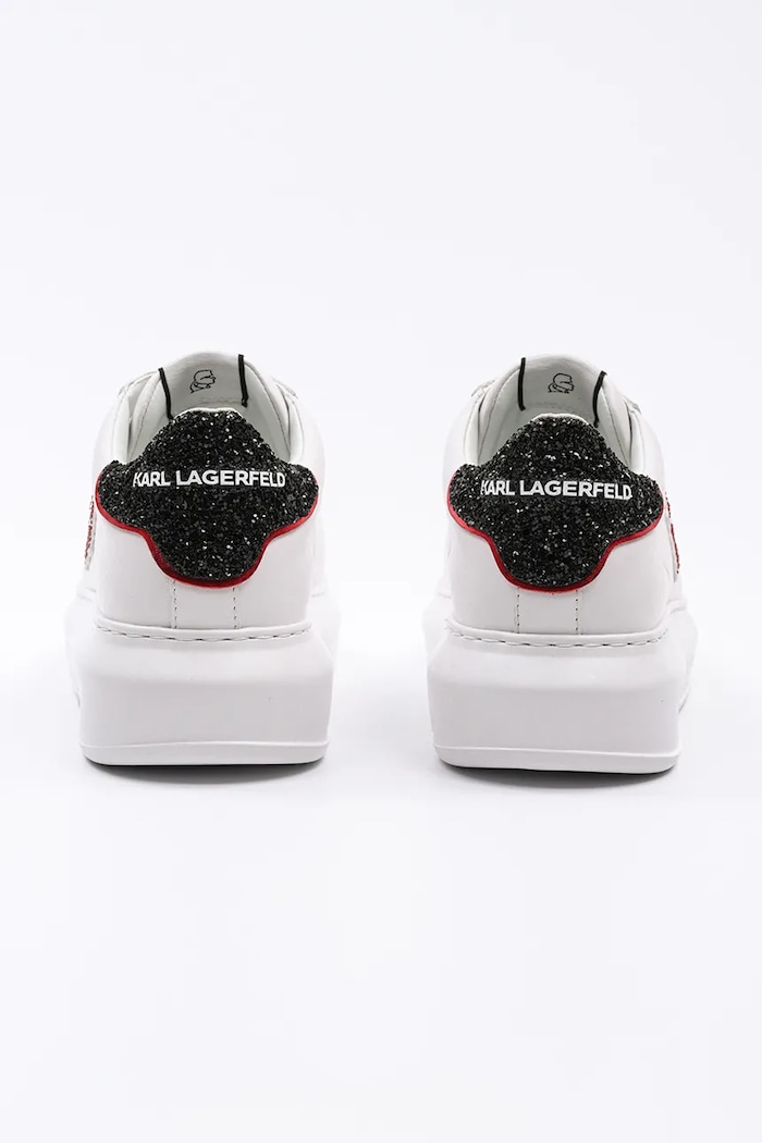 Obuwie Karl Lagerfeld sneakersy skórzane KAPRI KL62515V.011 biały