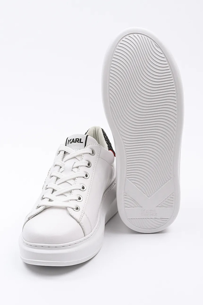 Karl Lagerfeld sneakersy skórzane KAPRI KL62515V.011 biały