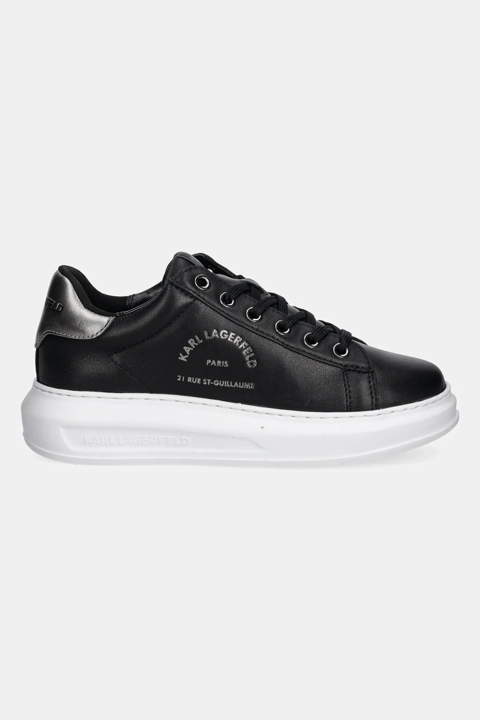 Karl Lagerfeld sneakersy skórzane KAPRI KL62538K.00S czarny SS25
