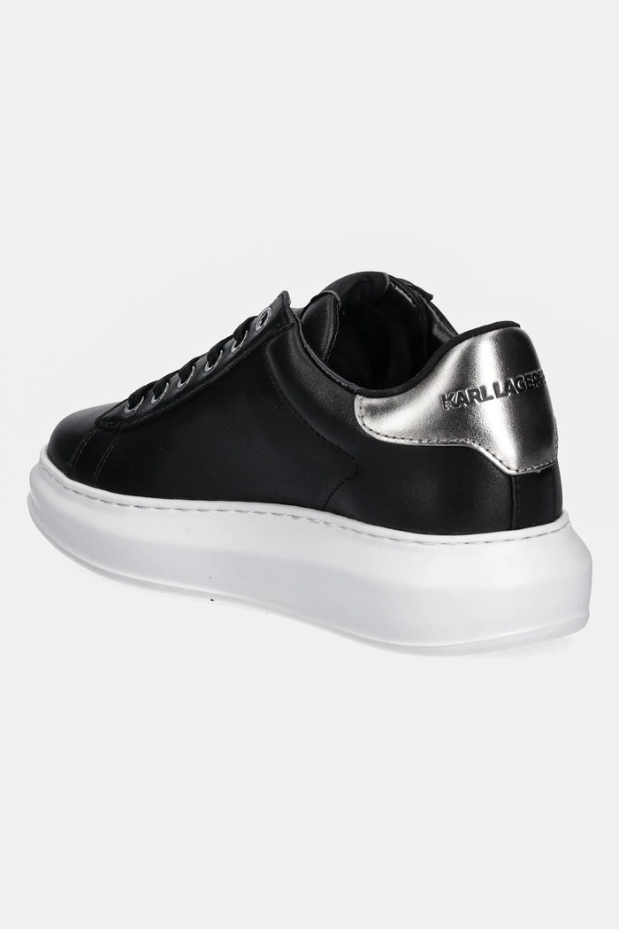 Obuwie Karl Lagerfeld sneakersy skórzane KAPRI KL62538K.00S czarny
