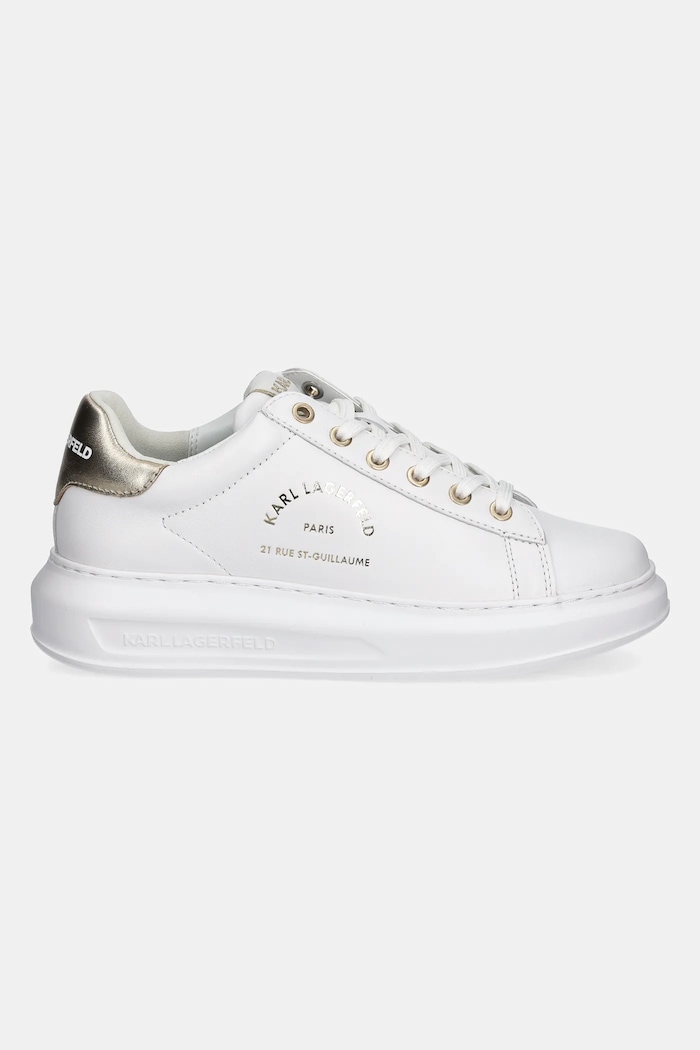 Karl Lagerfeld bőr sportcipő KAPRI KL62538K.01G fehér SS25