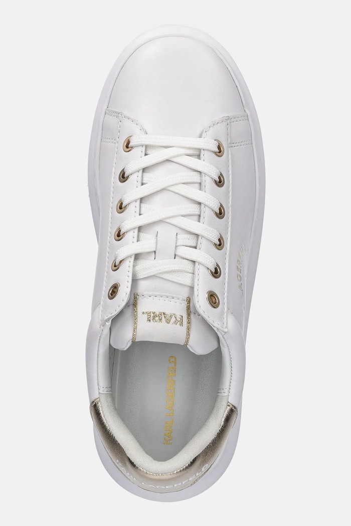 Karl Lagerfeld bőr sportcipő KAPRI fehér KL62538K.01G