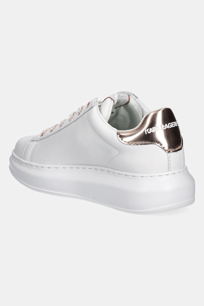 Obutev Usnjene superge Karl Lagerfeld KAPRI KL62538K.01P bela