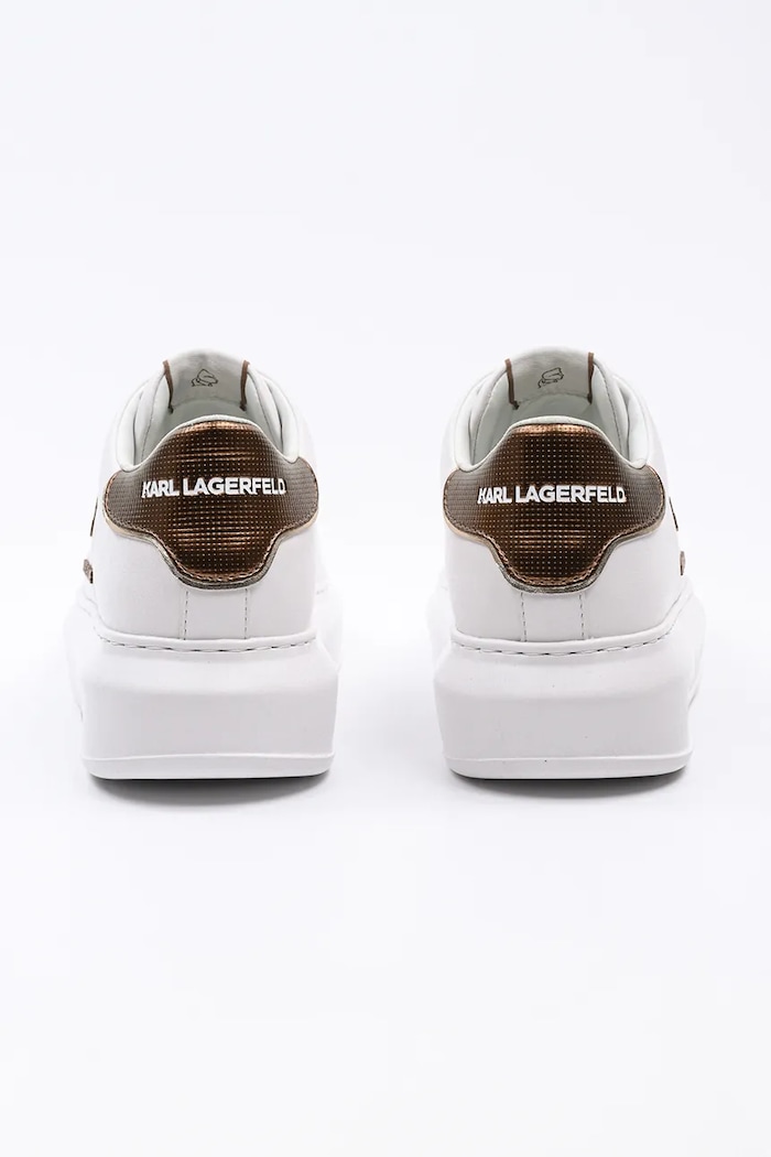 Karl Lagerfeld bőr sportcipő KAPRI fehér KL62539M.01Z