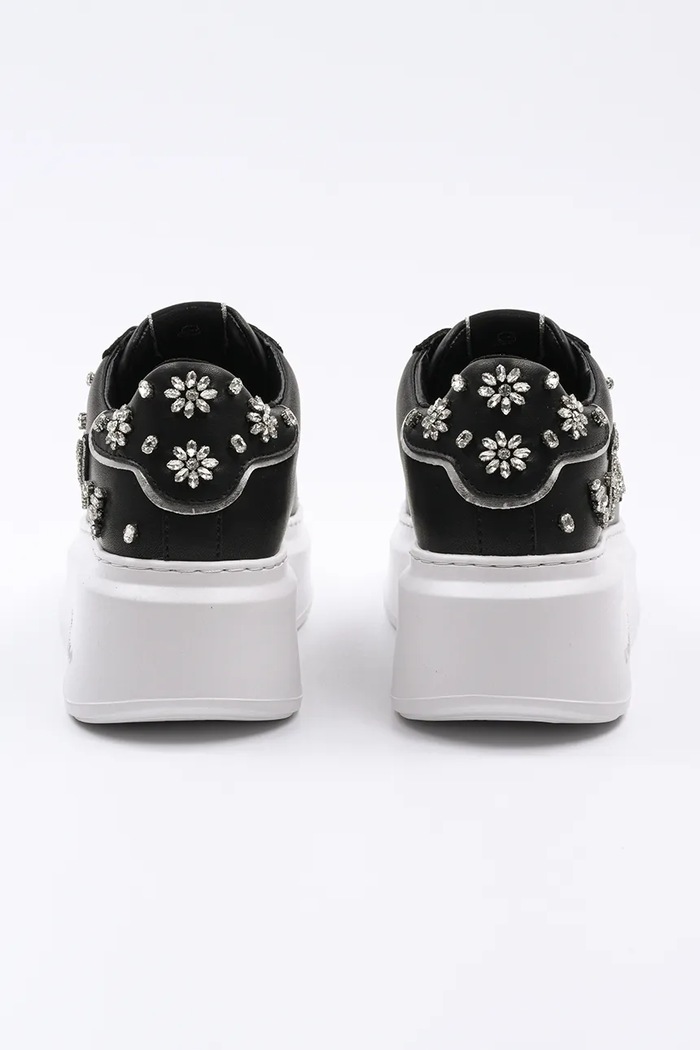 Kožené tenisky Karl Lagerfeld ANAKAPRI černá KL63525.00S