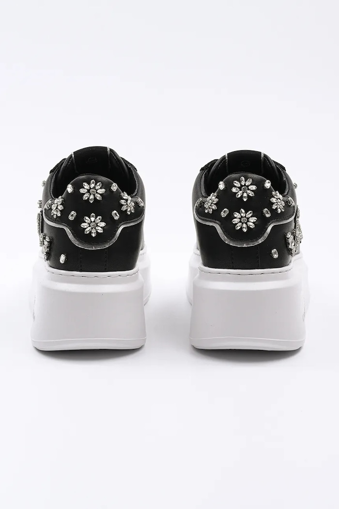 Kožené tenisky Karl Lagerfeld ANAKAPRI černá KL63525.00S