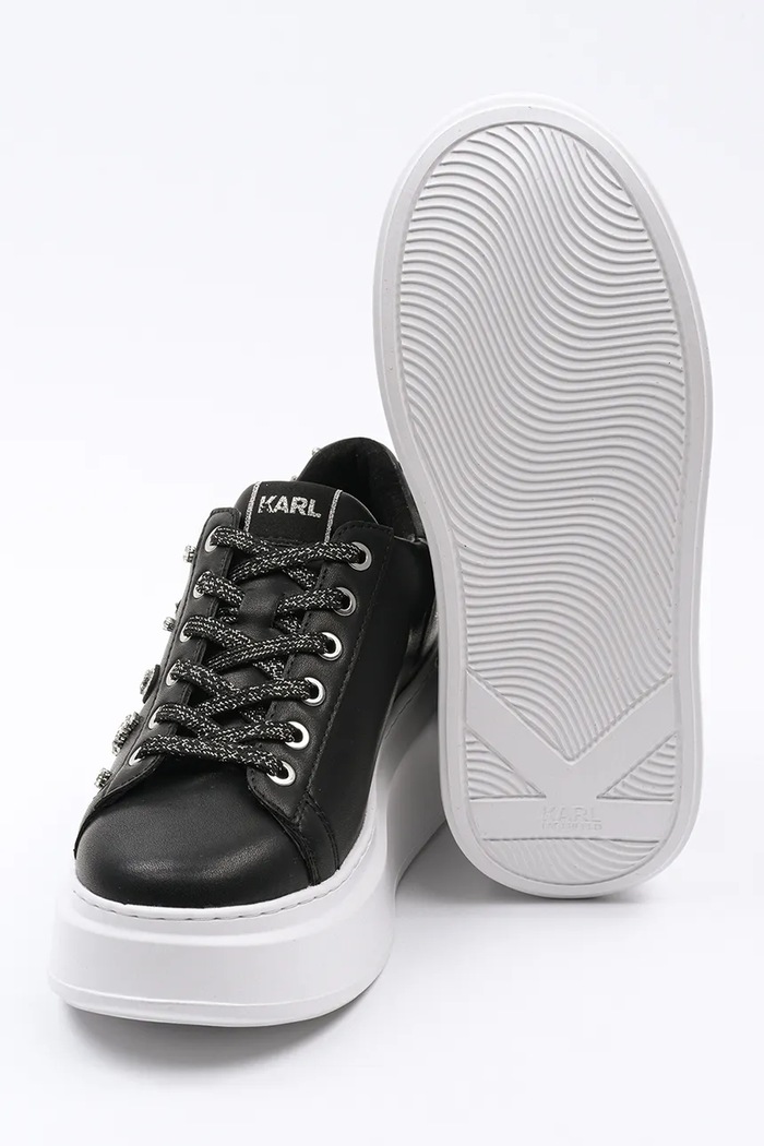Kožené tenisky Karl Lagerfeld ANAKAPRI KL63525.00S černá