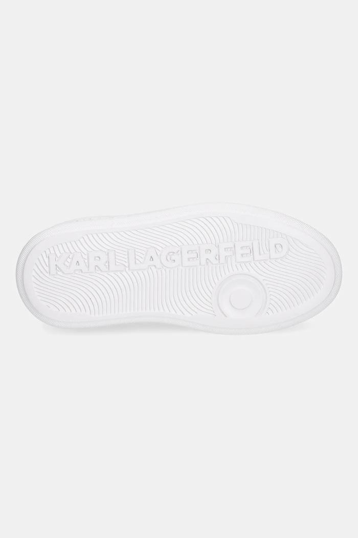 Kožené tenisky Karl Lagerfeld KOBO III KL65025.311 biela