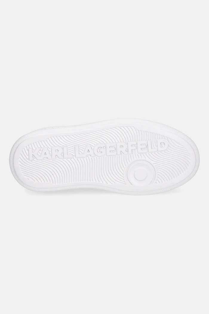 Kožené tenisky Karl Lagerfeld KOBO III KL65025.311 biela