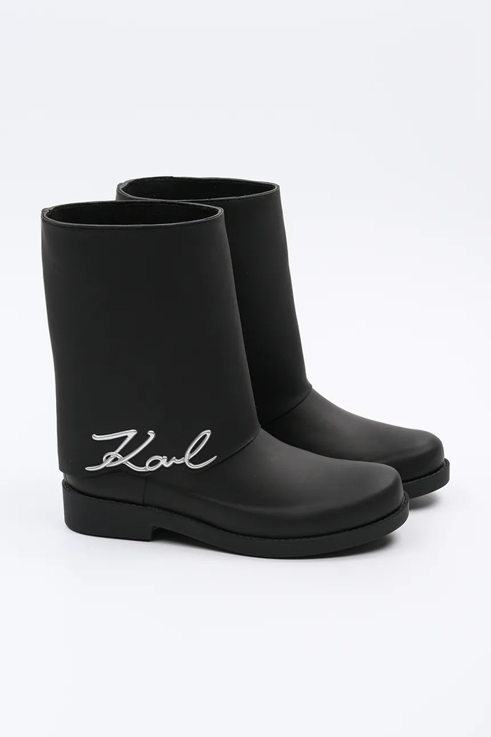 Karl Lagerfeld cizme KALOSH KL47064.V00 negru SS25