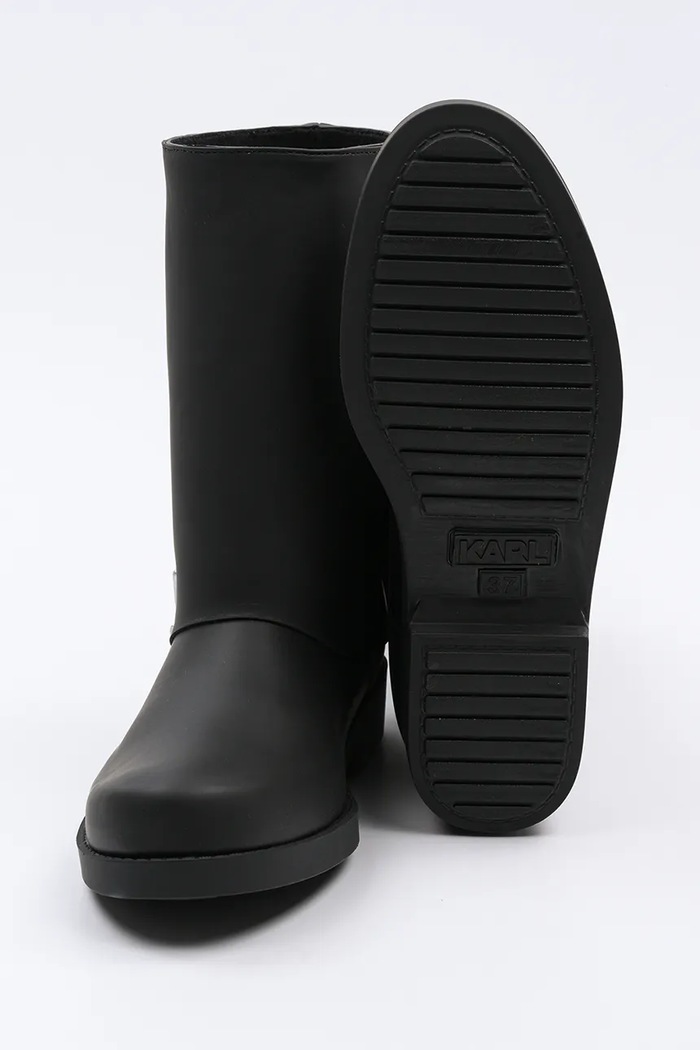 Karl Lagerfeld cizme KALOSH KL47064.V00 negru