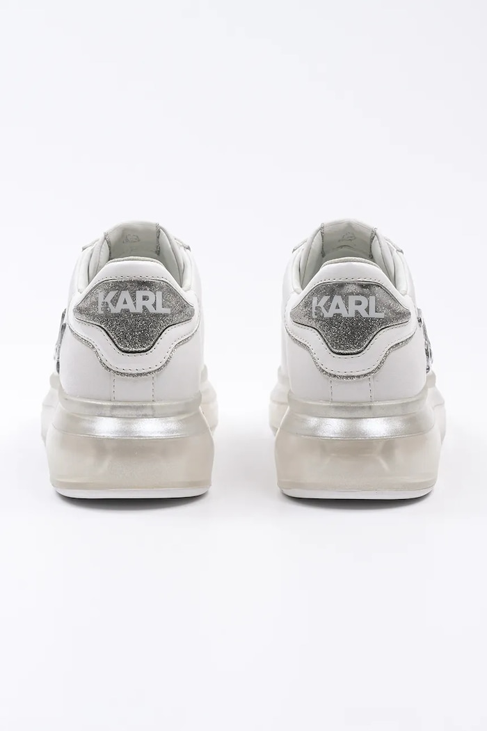 Cipők Karl Lagerfeld bőr sportcipő KAPRI KUSHION KL62610H.01S fehér