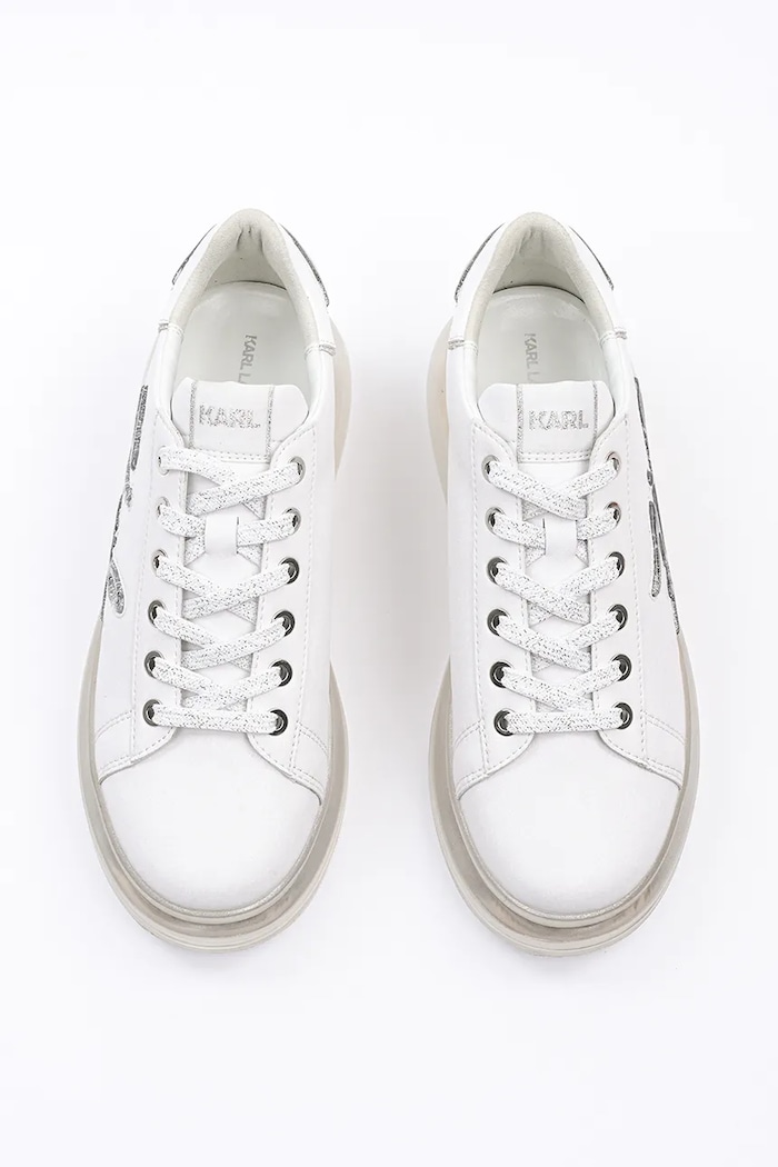 Karl Lagerfeld bőr sportcipő KAPRI KUSHION fehér KL62610H.01S