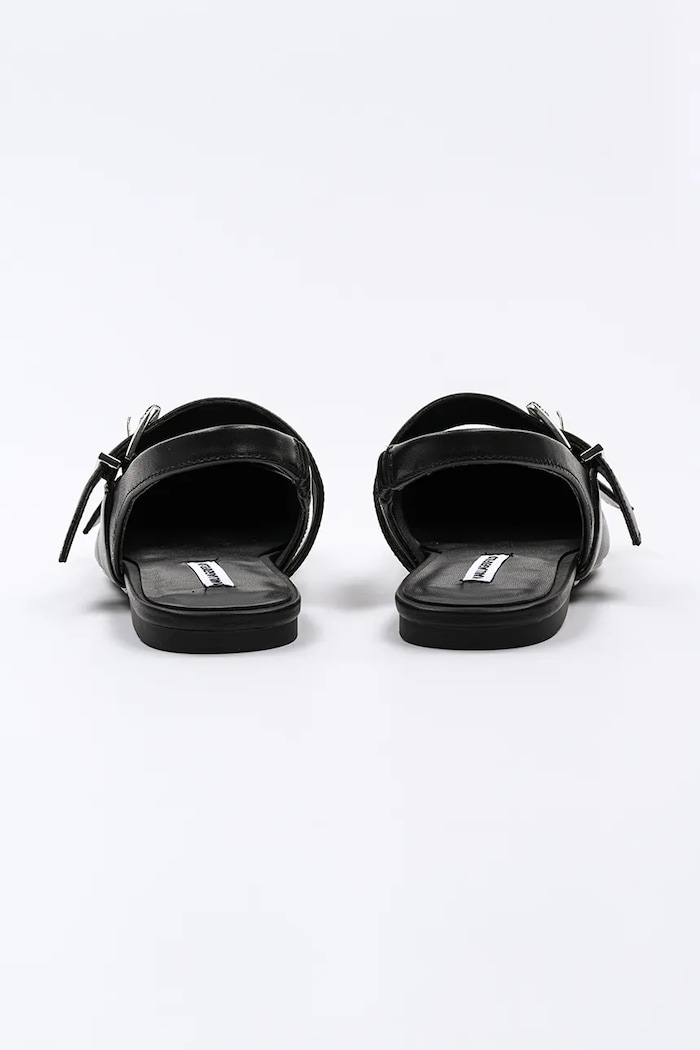 Обувки Кожени балеринки Karl Lagerfeld KONNIE KL40186A.000 черен