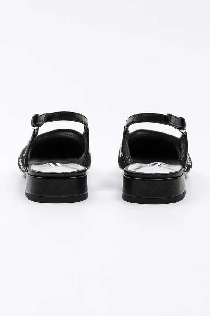 Obuwie Karl Lagerfeld baleriny KERRIE KL40153.M0S czarny