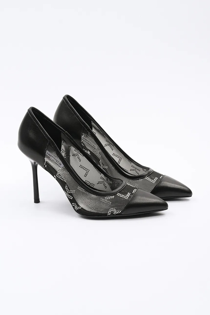 Karl Lagerfeld szpilki SARABANDE KL30925A.M0S czarny SS25
