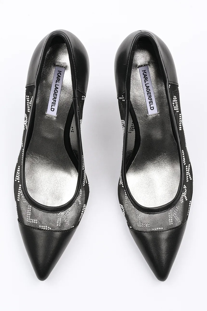Karl Lagerfeld szpilki SARABANDE KL30925A.M0S czarny