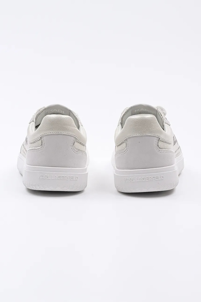 Încălțăminte Karl Lagerfeld sneakers din piele ATLAS KL63822.311 alb