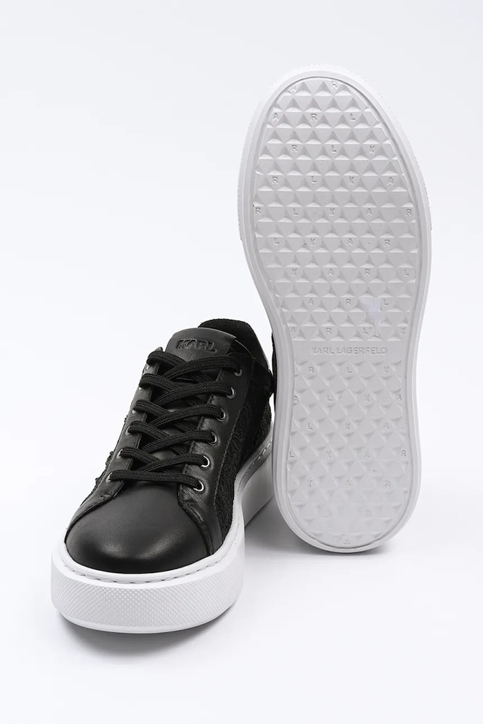 Karl Lagerfeld sneakersy MAXI KUP czarny KL62211F.400