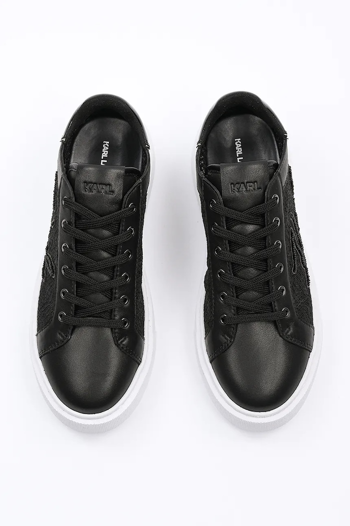 Karl Lagerfeld sneakersy MAXI KUP KL62211F.400 czarny