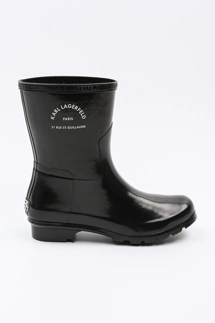 Karl Lagerfeld cizme KALOSH negru KL47075S.V00