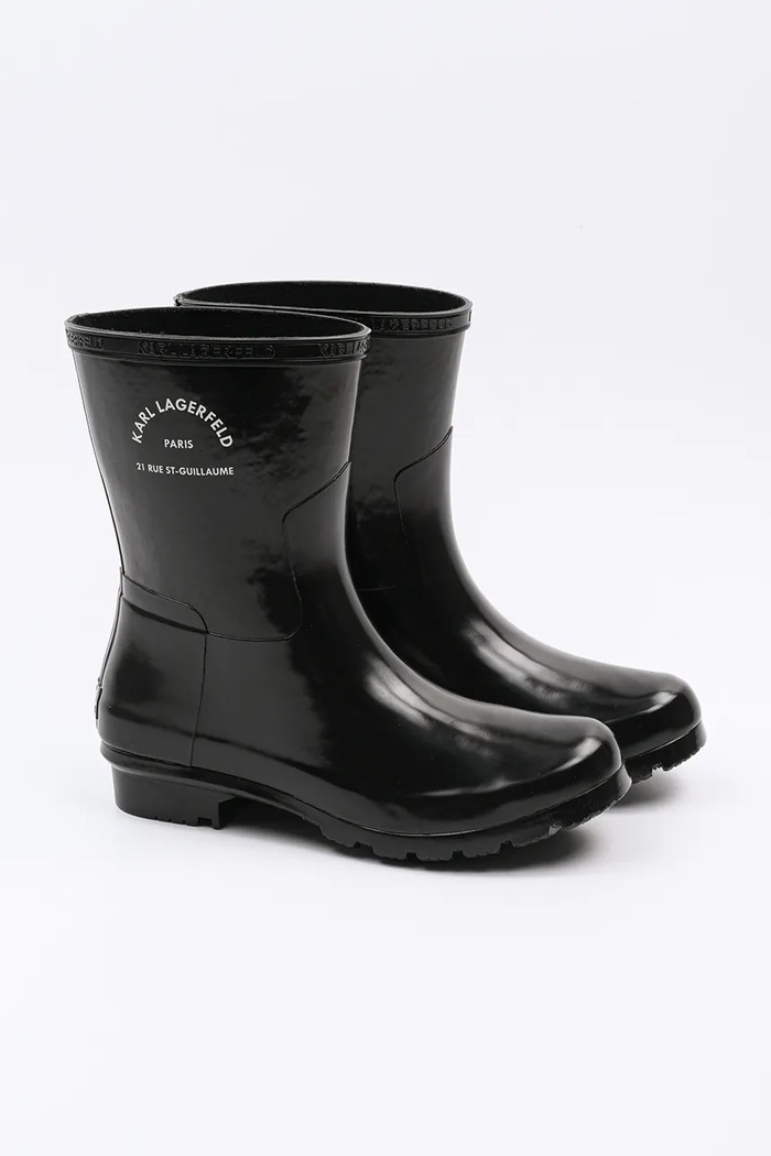 Karl Lagerfeld cizme KALOSH KL47075S.V00 negru SS25