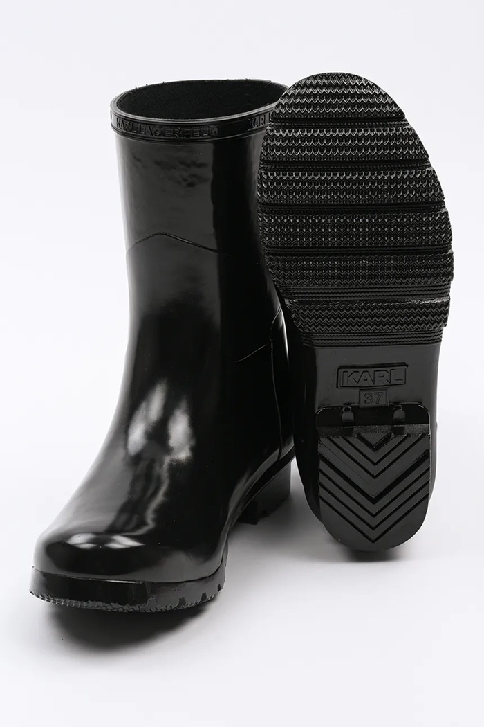 Karl Lagerfeld cizme KALOSH negru KL47075S.V00
