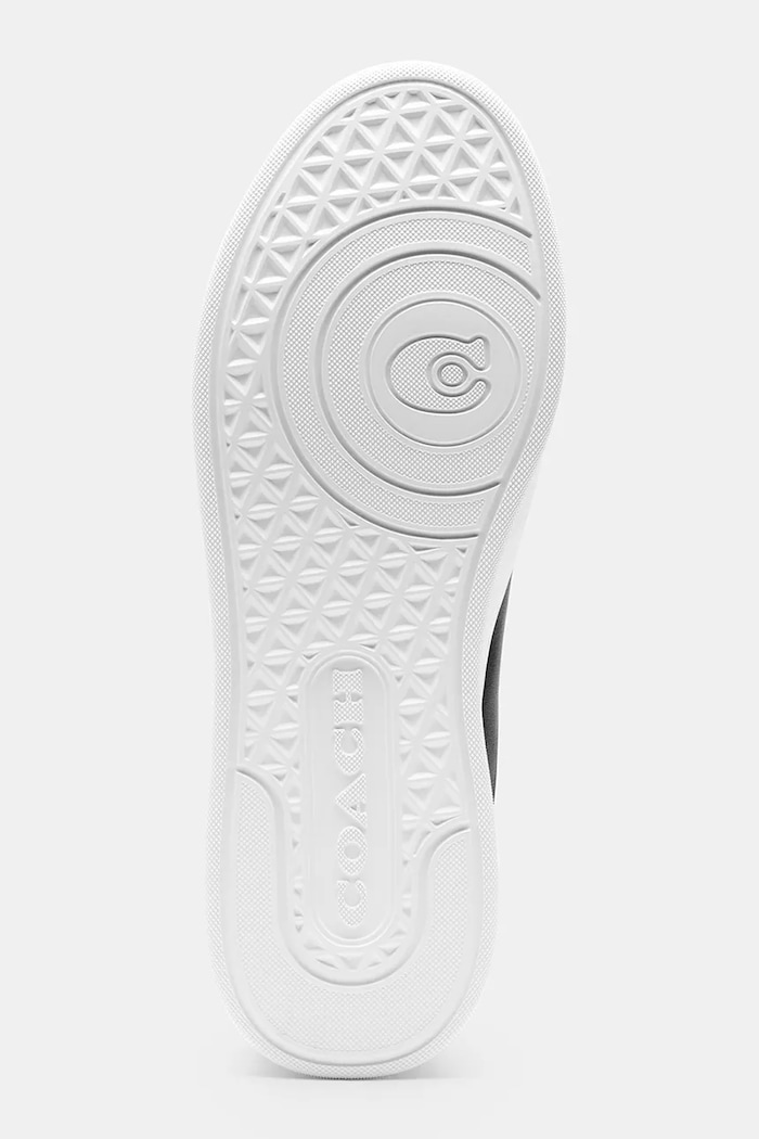 Кожаные кроссовки Coach High Line CW971.QRS чёрный
