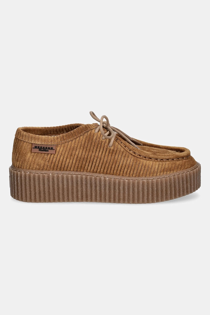 Weekend Max Mara scarpe in camoscio KAPOK 2515521114600.CAMEL marrone SS25