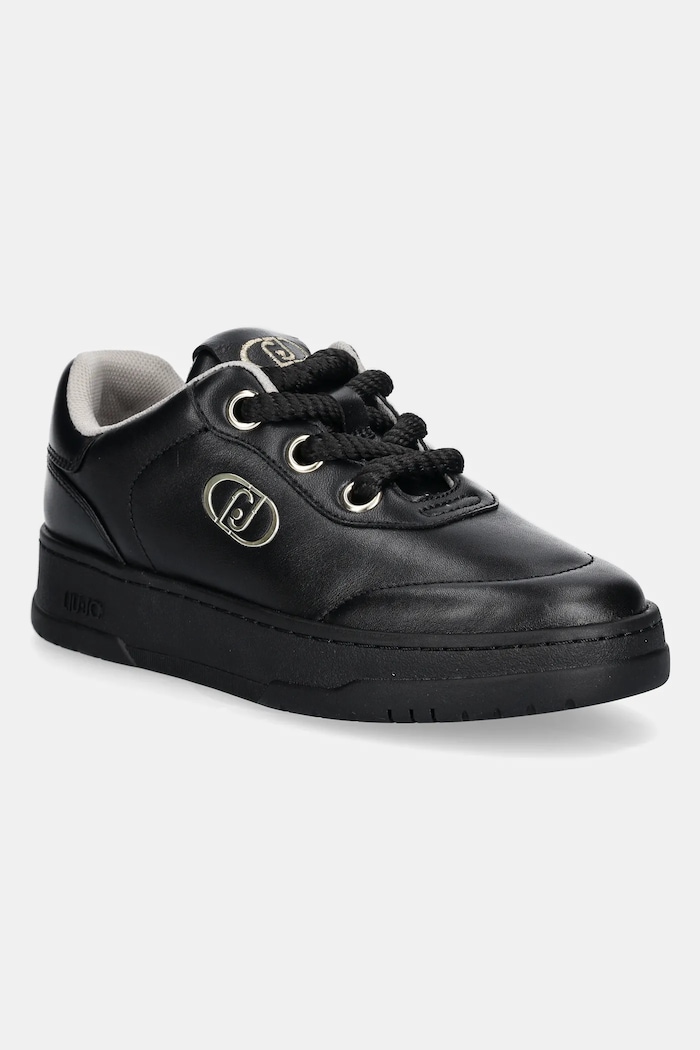 Liu Jo sneakersy ME 04 imitacja skóry licowej czarny BA5039PX62522222