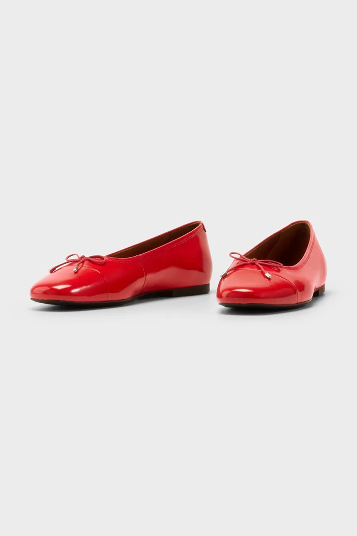 Δερμάτινες μπαλαρίνες Vagabond Shoemakers JOLIN 5508.160.69 κόκκινο SS25