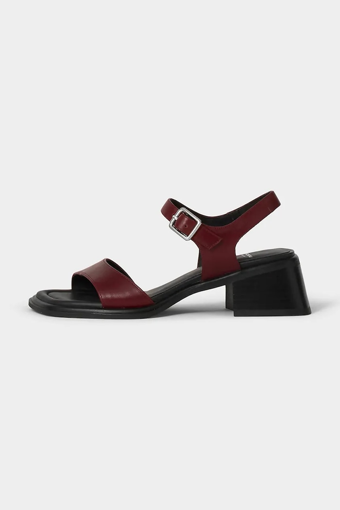 Kožené sandály Vagabond Shoemakers INES přírodní kůže burgundské 5911.001.38