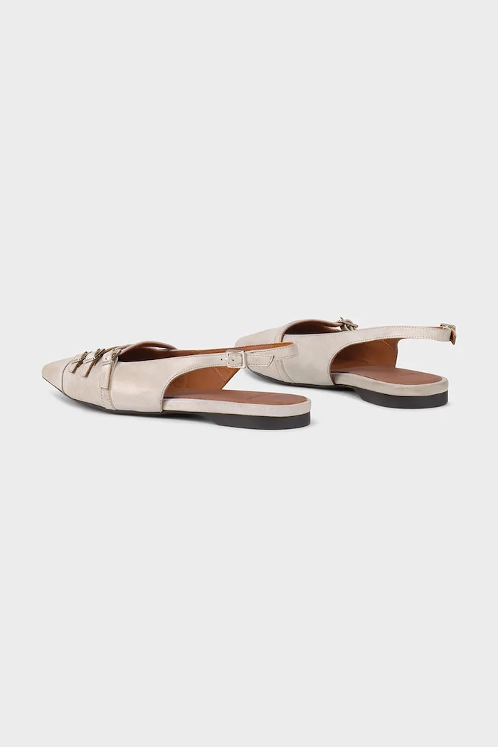 Obuwie Vagabond Shoemakers baleriny skórzane HERMINE 5533.118.07 beżowy