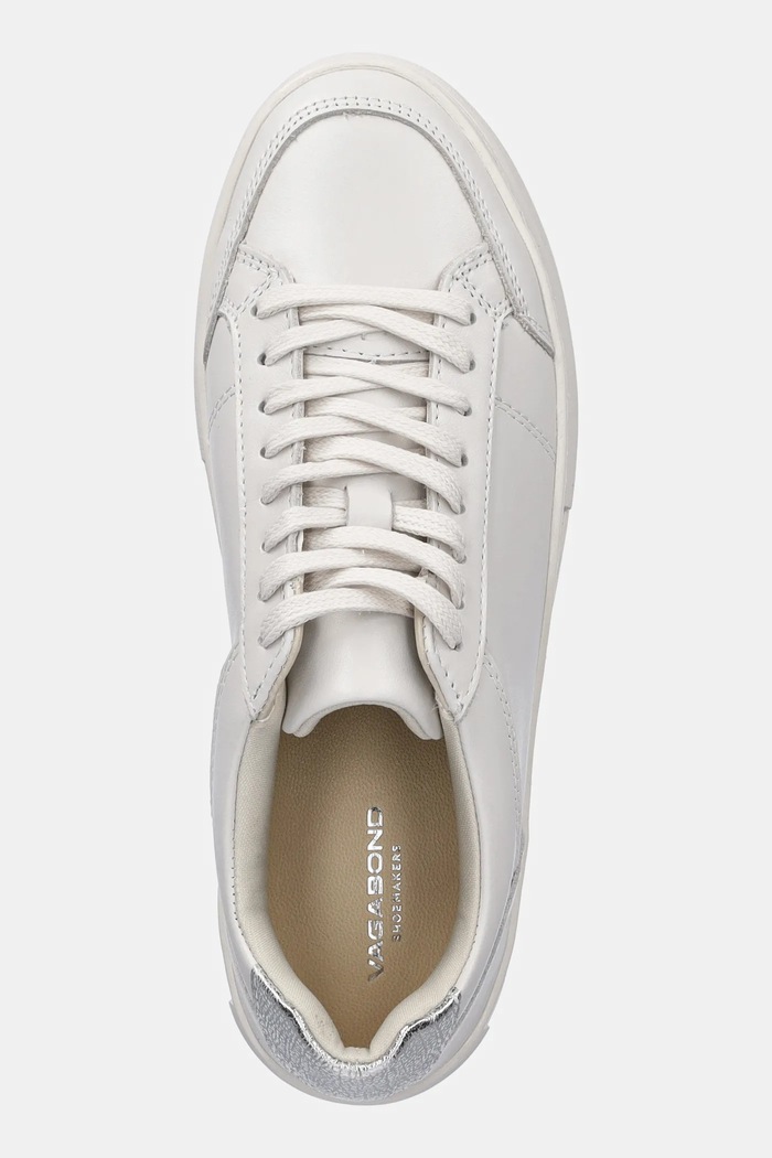 Δερμάτινα sneakers Vagabond Shoemakers ZOE PLATFORM λευκό 5927.002.01