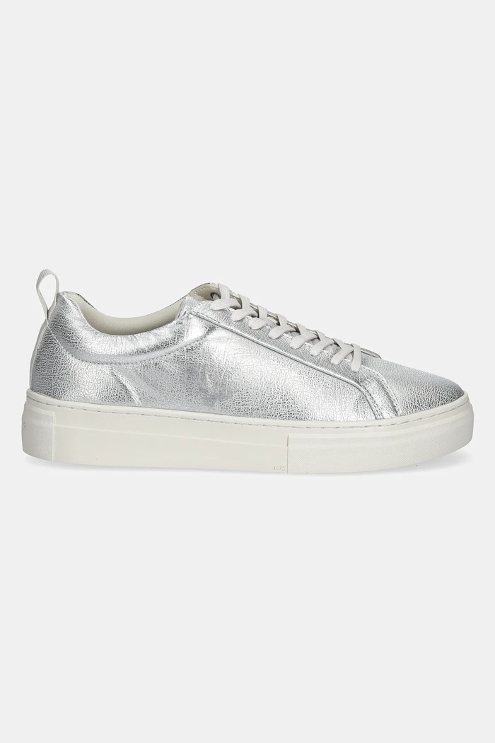 Vagabond Shoemakers sneakersy skórzane ZOE PLATFORM 5927.183.79 srebrny SS25