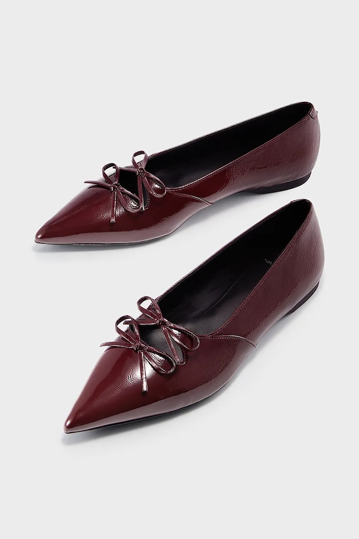 Kožené baleríny Vagabond Shoemakers HERMINE 5933.160.38 burgundské