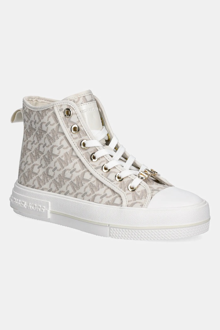 Високи кецове MICHAEL Michael Kors Evy равна бежов 43F4EYFE5B.150